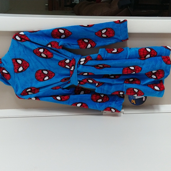 🆕 Marvel Spiderman Bathrobe - Picture 2 of 2